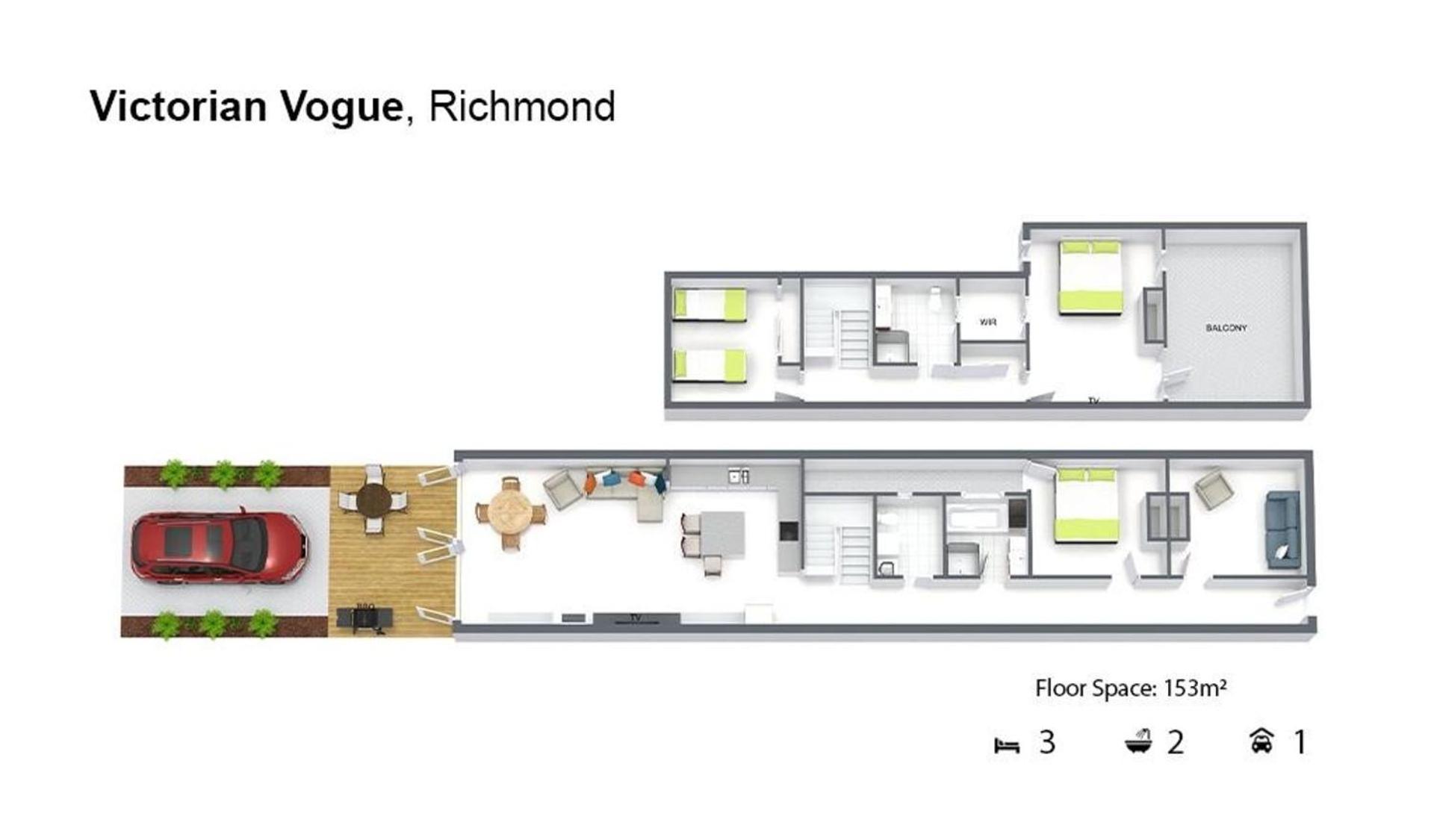 מלבורן Boutique Stays - Victorian Vogue מראה חיצוני תמונה